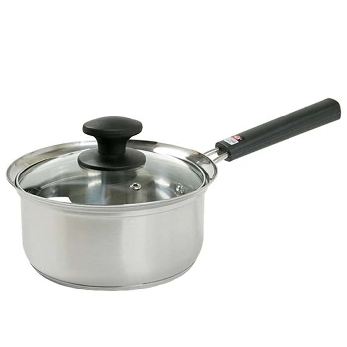 IH STAINLESS SAUCE PAN 18CM SFT