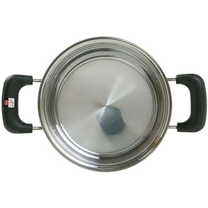 IH STAINLESS CASSEROLE 20CM SFT