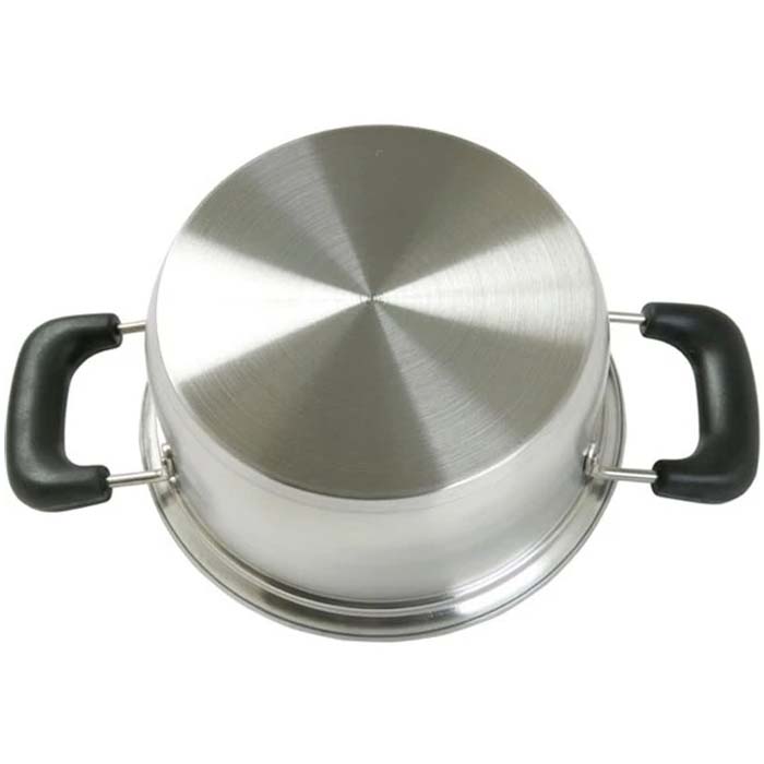 IH STAINLESS CASSEROLE 20CM SFT