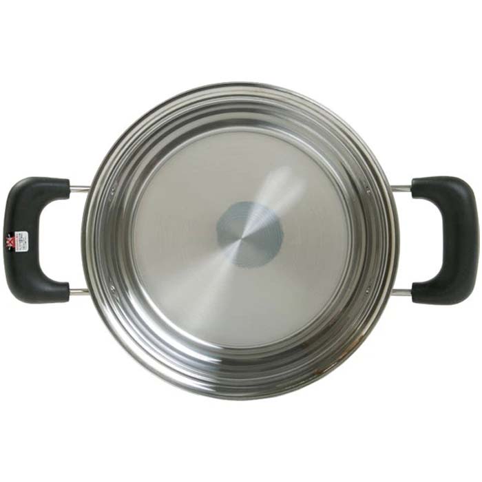 IH STAINLESS CASSEROLE 22CM SFT