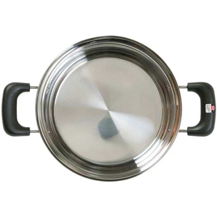 IH STAINLESS CASSEROLE 24CM SFT