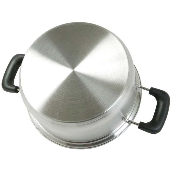 IH STAINLESS CASSEROLE 24CM SFT