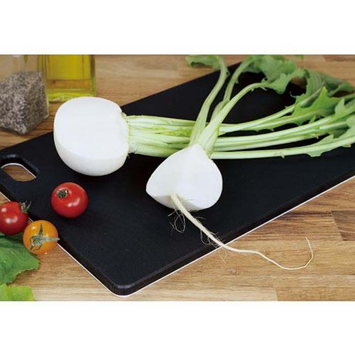 ANTIBACTERIAL CUTTING BOARD L WH&BK