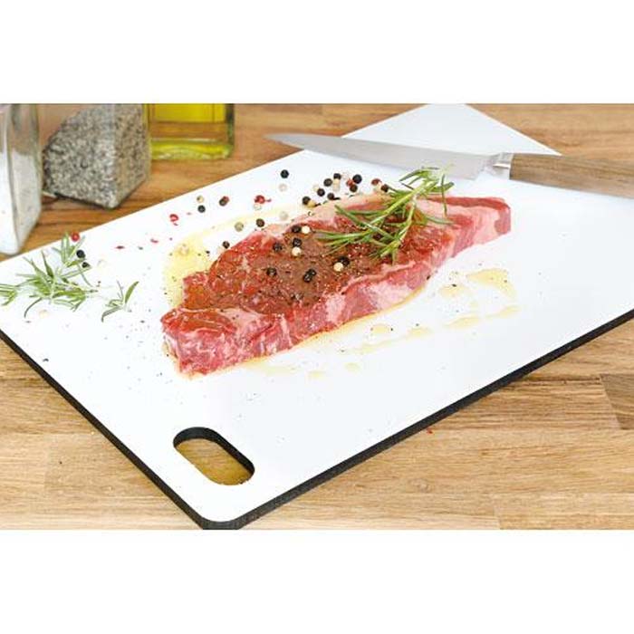 ANTIBACTERIAL CUTTING BOARD L WH&BK