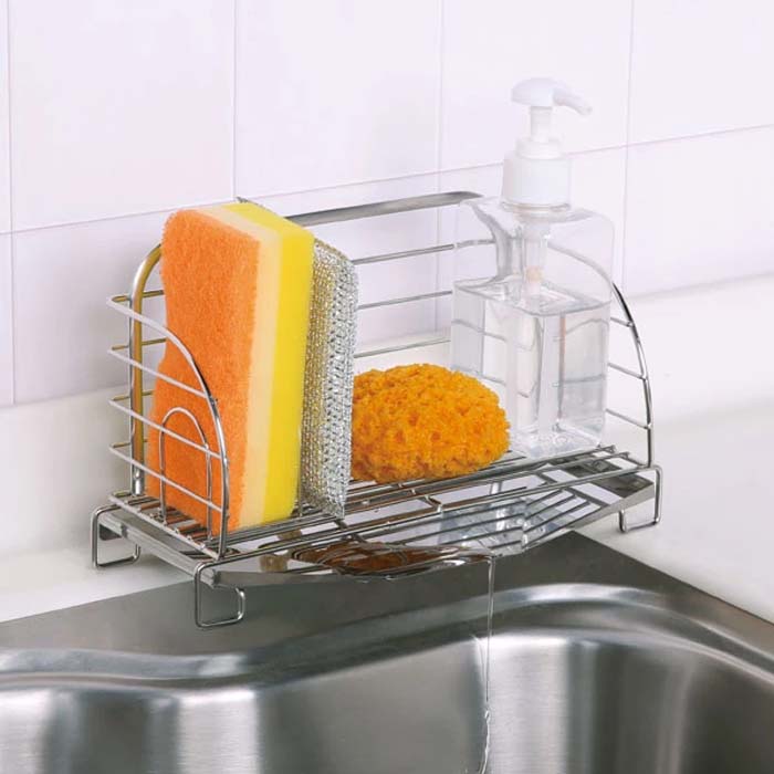 WATER DRAINING SPONGE RACK