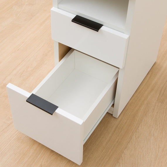 SIDE TABLE ETONA 30-2ST WH USB