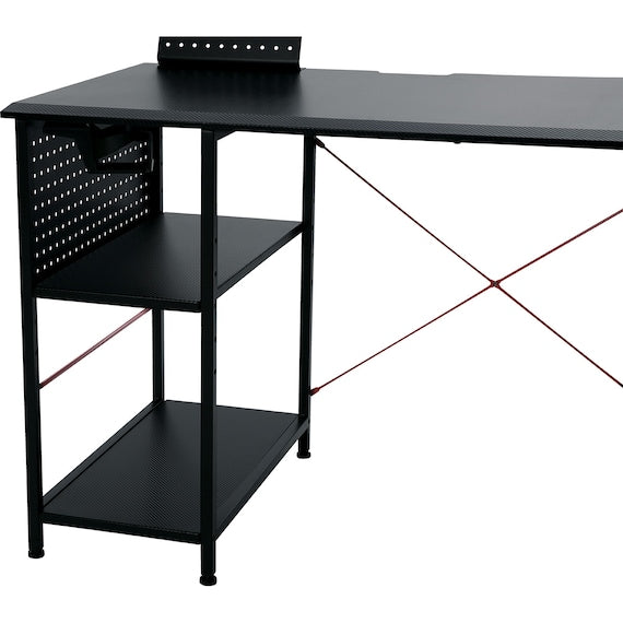 L-SHAPED CORNER DESK GM003 160 BK