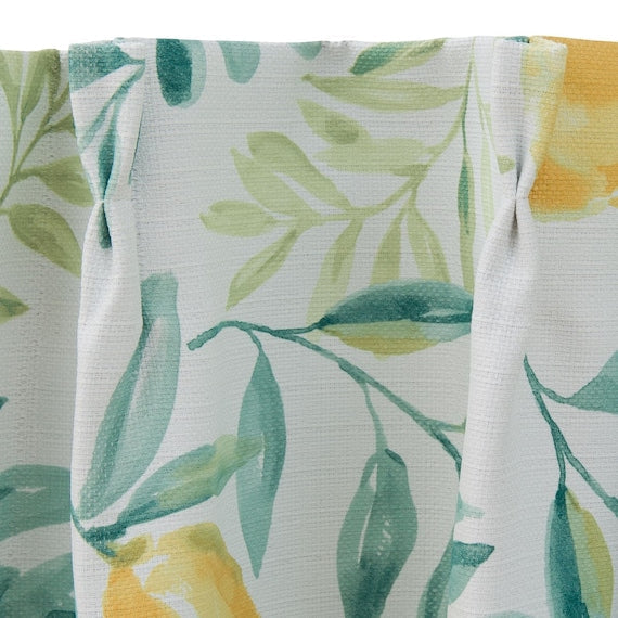 CURTAIN LEMON LEAF 100X178X2