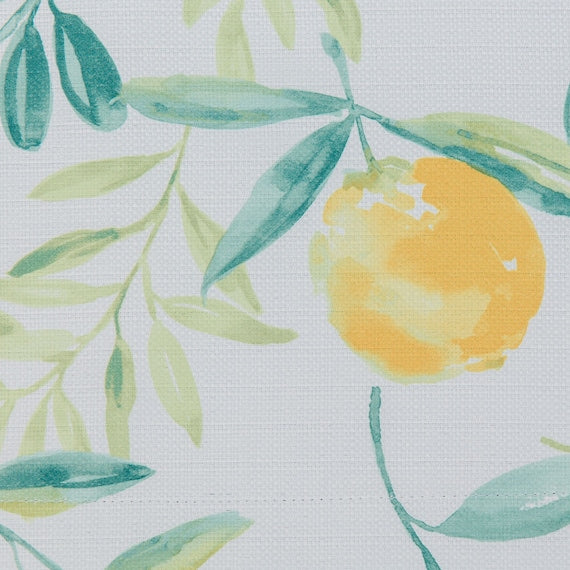 CURTAIN LEMON LEAF 100X178X2