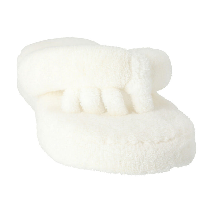 5 FINGER BATH SLIPPERS WH