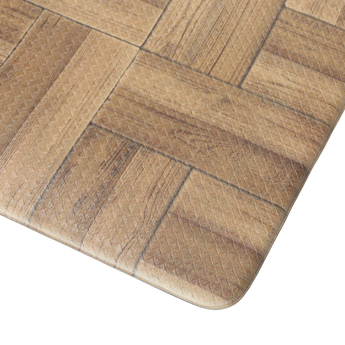 PVC FLOOR MAT WOODY TEXTURE BR 45X120