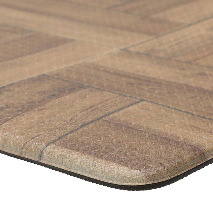 PVC FLOOR MAT WOODY TEXTURE BR 45X120