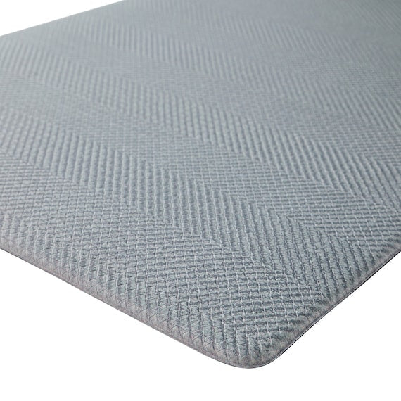 PVC FLOORMAT HERRINGBONE GY 45X240