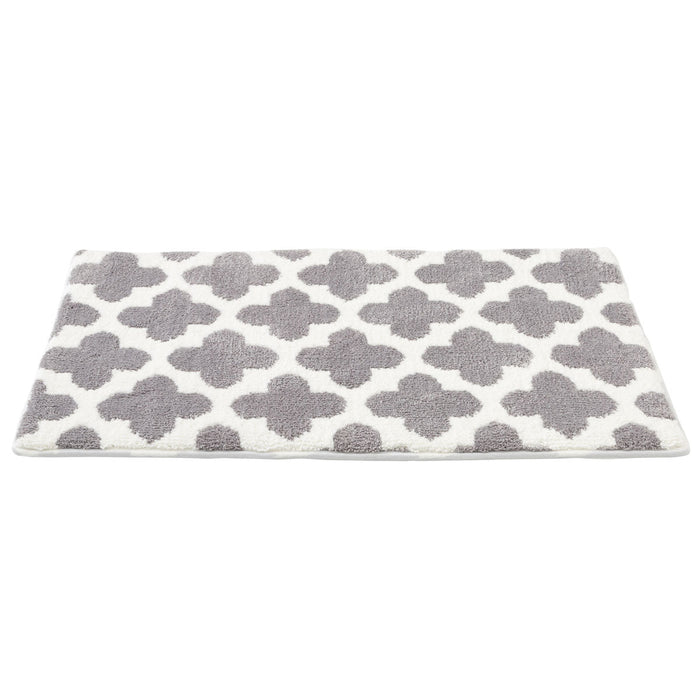 BATH MAT RIVALDO2 GY 50X80