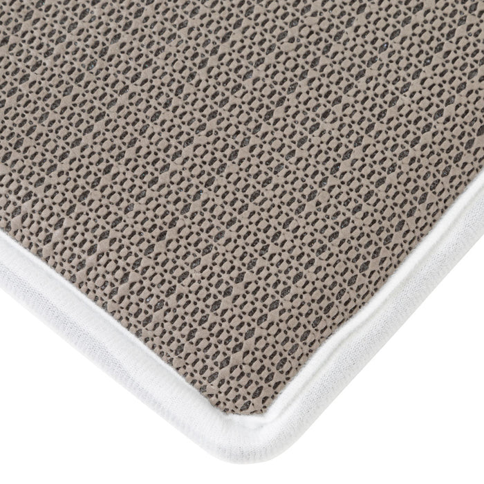 BATH MAT RIVALDO2 GY 50X80