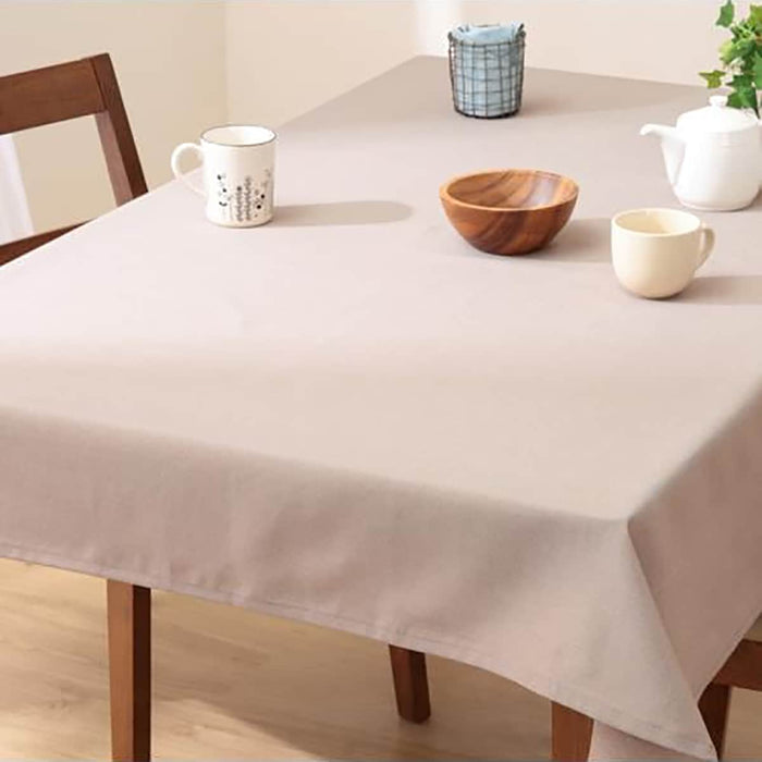 TABLECLOTH PLAIN BR 130X220