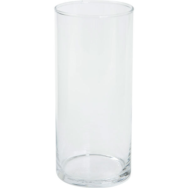 FLOWER VASE CYLINDER 20CM