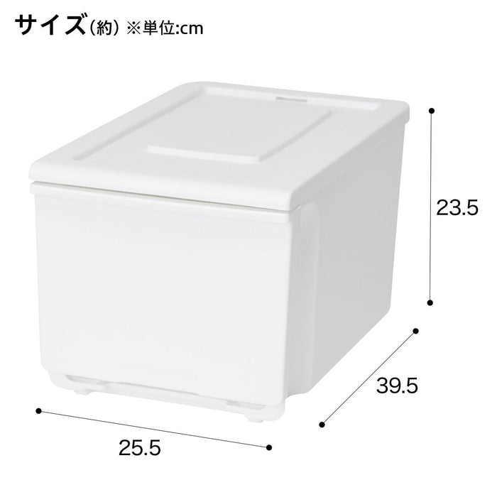 STORAGE BOX N-FLATTE-DS HALF PWH