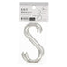 STAINLESS S-HOOK 25-35 4P