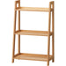 WOOD SHELF LADDER-N 3D NA