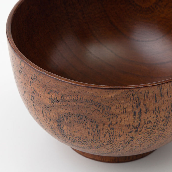 WOODEN SOUP BOWL 13CM