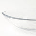 GLASS OVAL PLATE 25CM