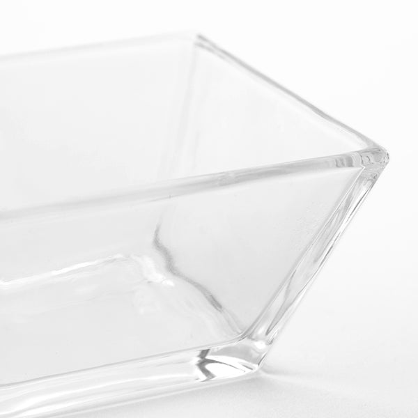 GLASS SQUARE BOWL 10CM