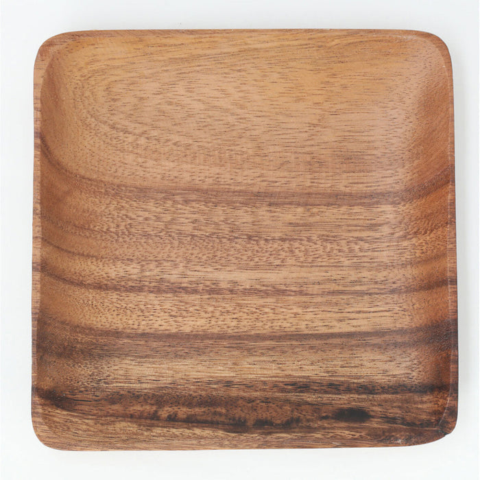 ACAIA SQUARE PLATE 18CM