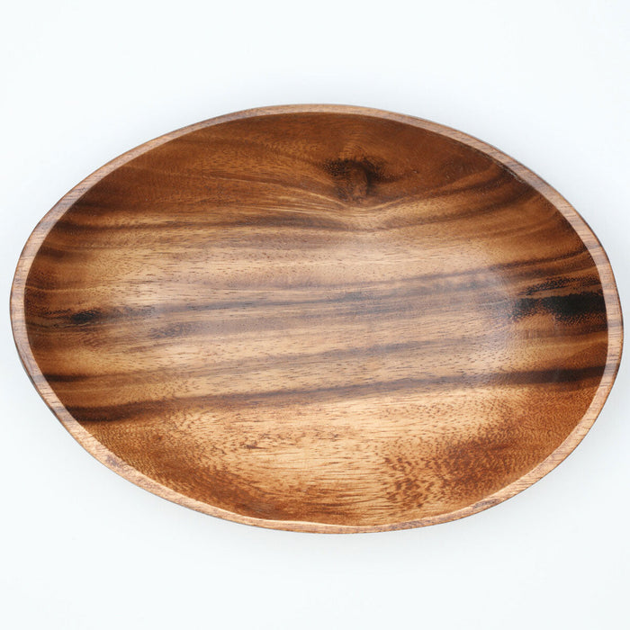 ACACIA OVAL SHALLOW PLATE R