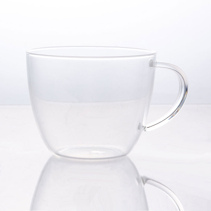 HEAT-RESISTANT GLASS MUGCUP 435ml DG806