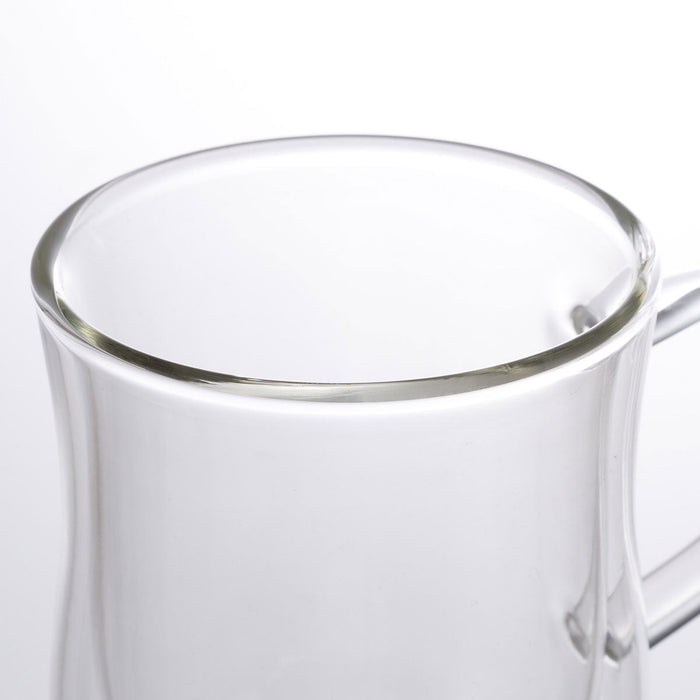 DOUBLE LAYER GLASS MUG AROMA 250ML