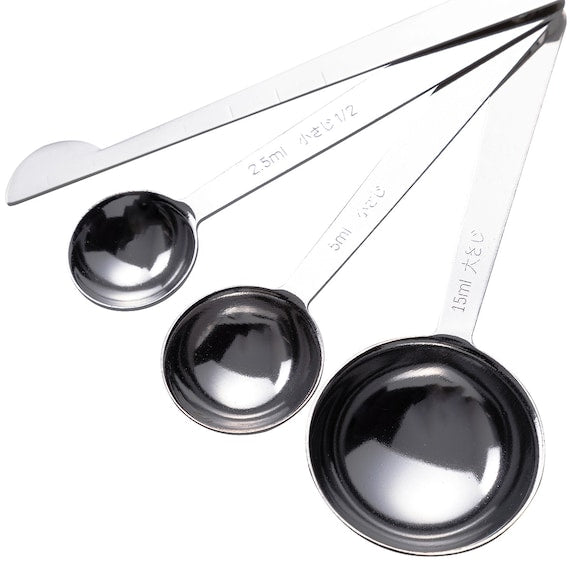 STAINLESS MEASURING SPOON SET