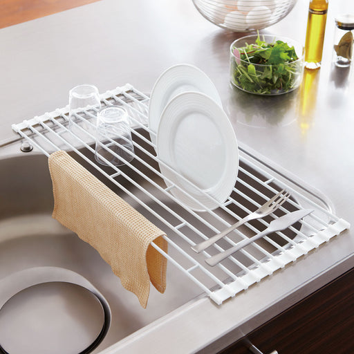 Folding drain rack FLAT WH